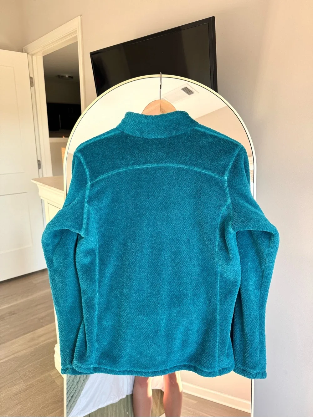 Patagonia Girls Re-Tool Snap-T Pullover in Epic Bue - Deep Sea Blue X-Dye
